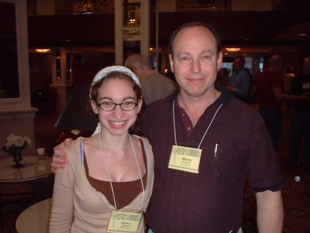 Alison Howard with her father Marty Howard