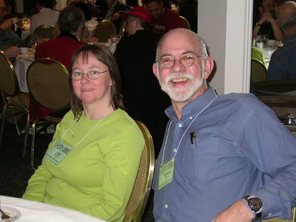 Amy Reynaldo and Mike Alpern at the Awards Luncheon