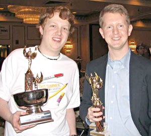 Tyler Hinman and Ken Jennings