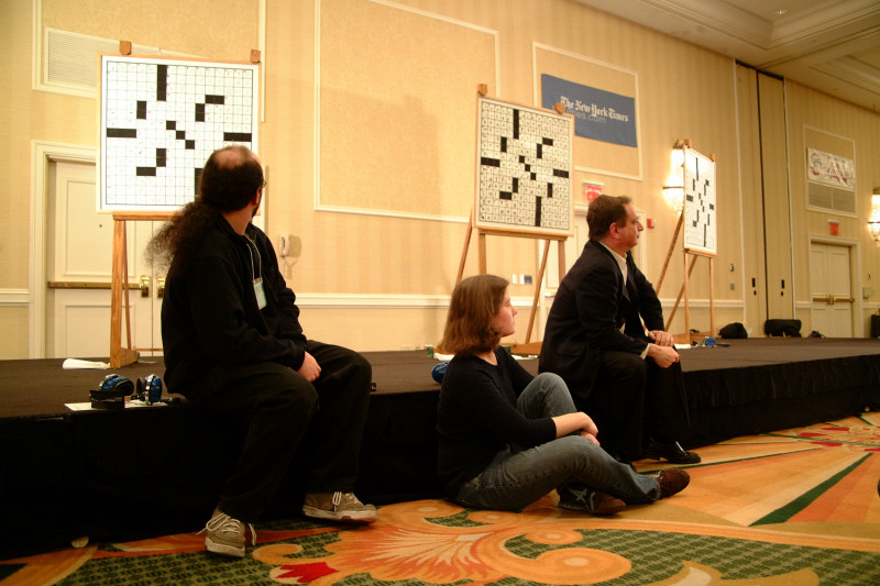 Dan Feyer, Emily O'Neill, Adam Gale Wait for Results