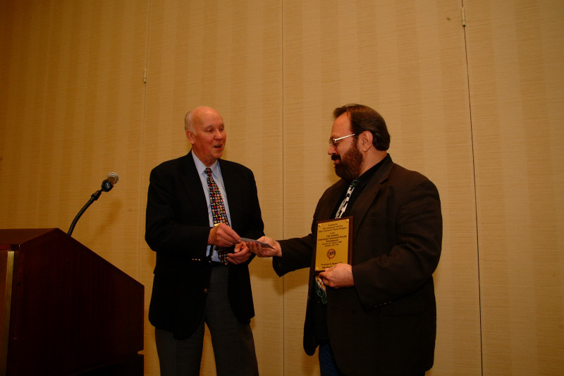 Presentation of Marilyn F. Munro Memorial Prize to Merl Reagle